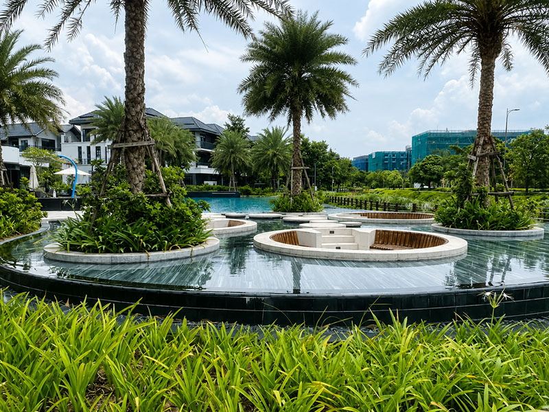 Thi công cảnh quan sân vườn cho biệt thự, nhà phố, resort & doanh nghiệp